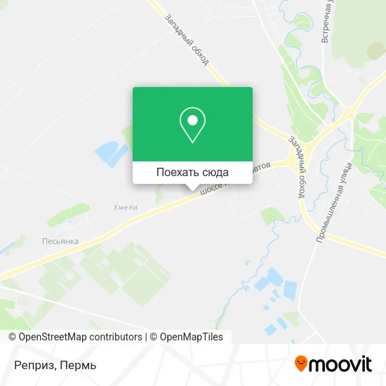 Карта Реприз