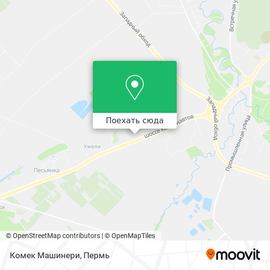 Карта Комек Машинери