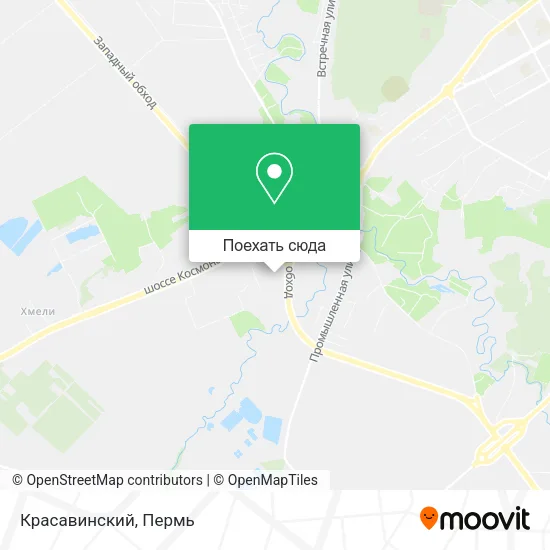 Карта Красавинский