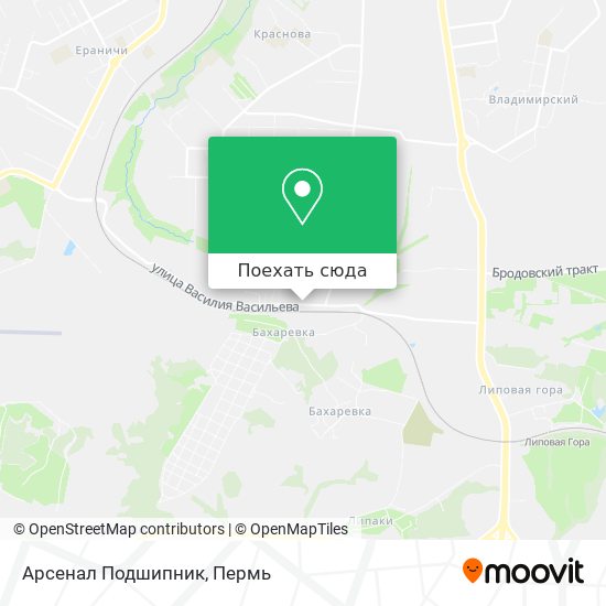 Карта Арсенал Подшипник