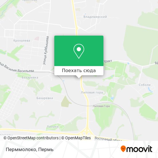 Карта Перммолоко