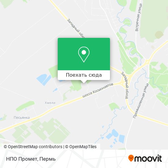 Карта НПО Промет