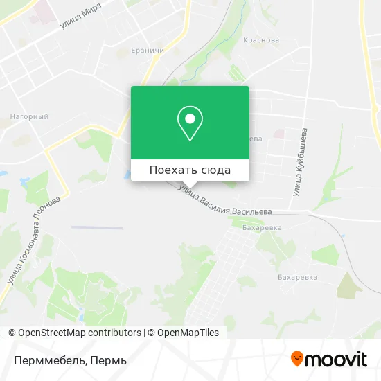 Карта Перммебель