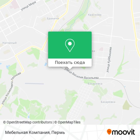 Карта Мебельная Компания