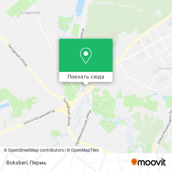 Карта Boksberi