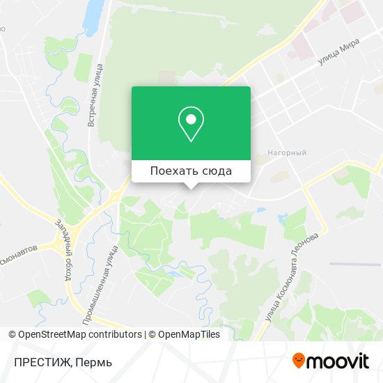Карта ПРЕСТИЖ