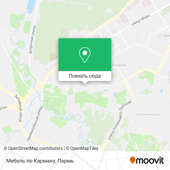 Карта Мебель по Карману