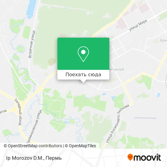 Карта Ip Morozov D.M.
