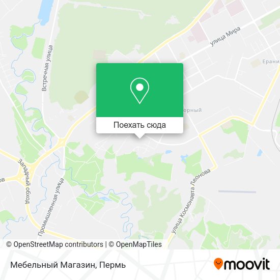 Карта Мебельный Магазин