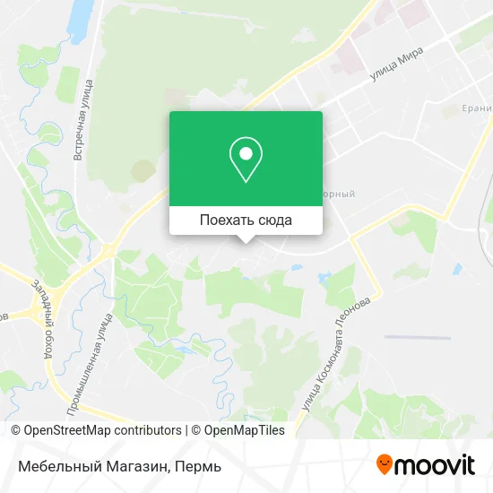 Карта Мебельный Магазин