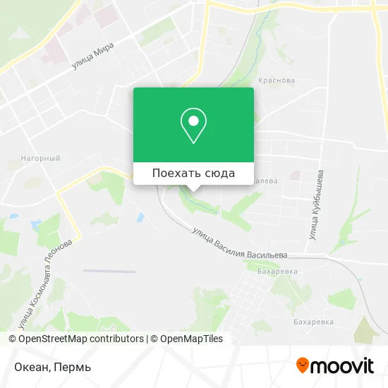 Карта Океан