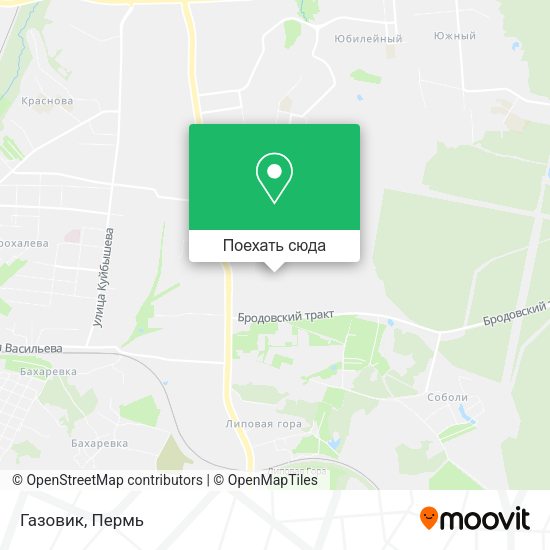 Карта Газовик