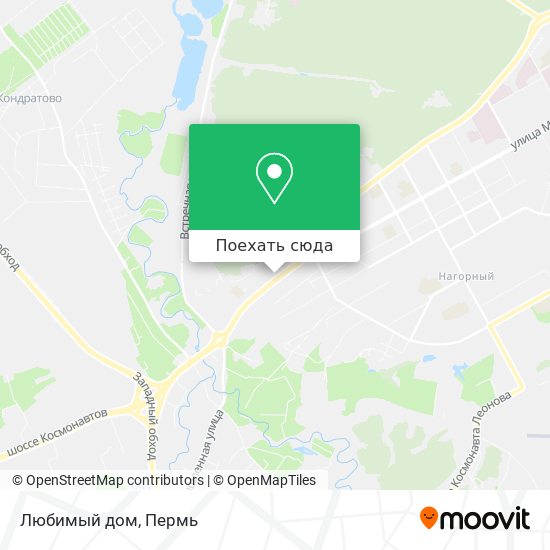 Карта Любимый дом