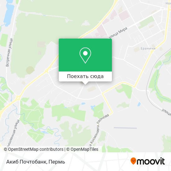 Карта Акиб Почтобанк