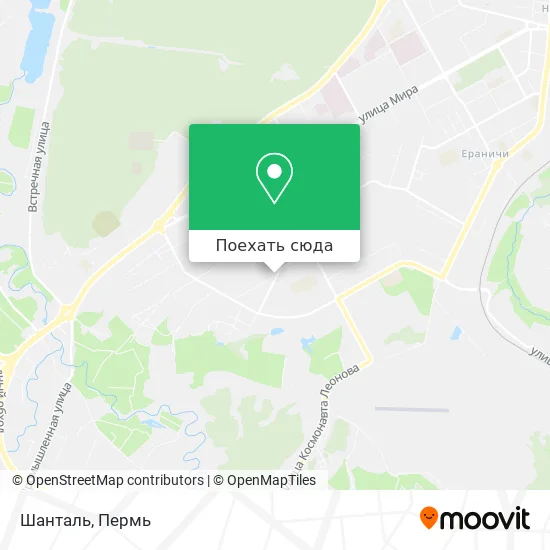 Карта Шанталь