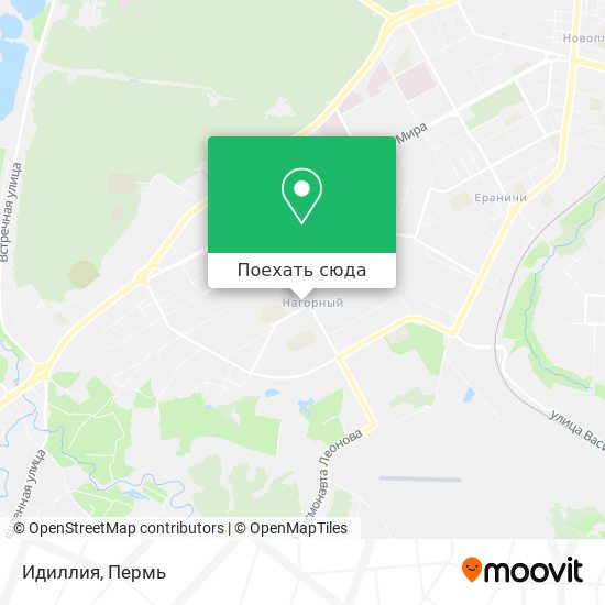 Карта Идиллия