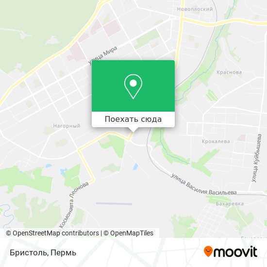 Карта Бристоль
