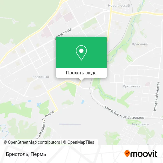 Карта Бристоль