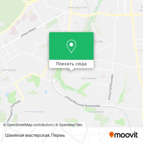 Карта Швейная мастерская