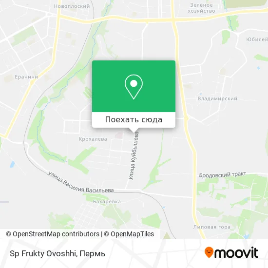 Карта Sp Frukty Ovoshhi