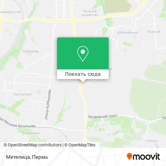 Карта Метелица