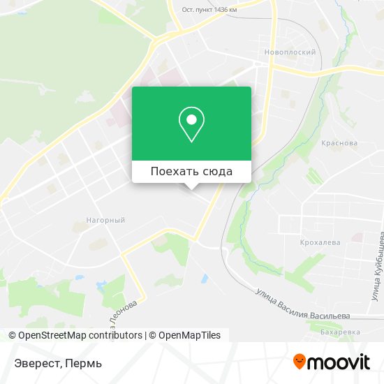 Карта Эверест