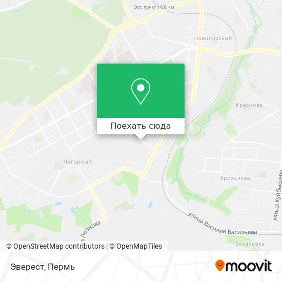 Карта Эверест