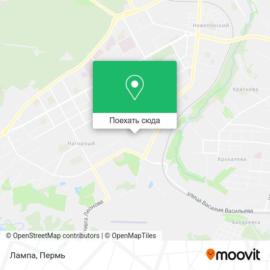 Карта Лампа