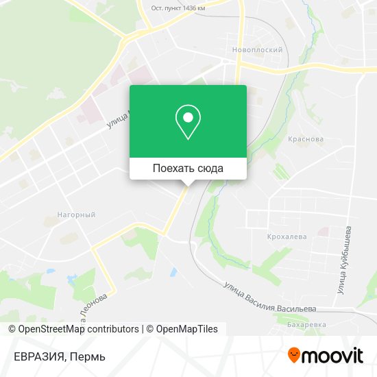 Карта ЕВРАЗИЯ