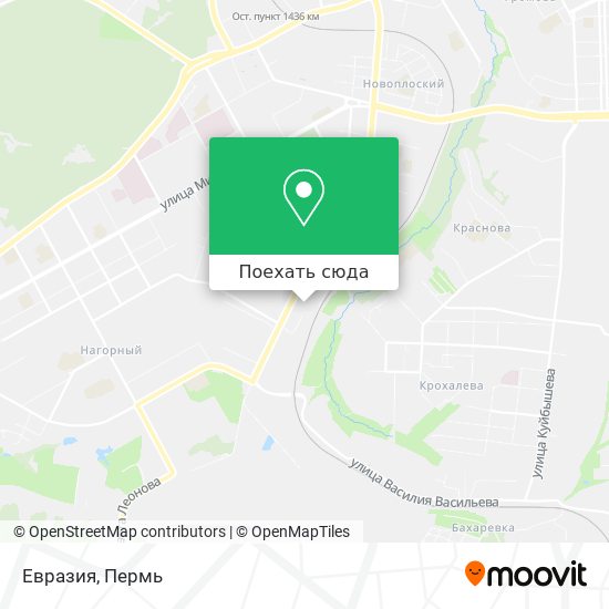 Карта Евразия