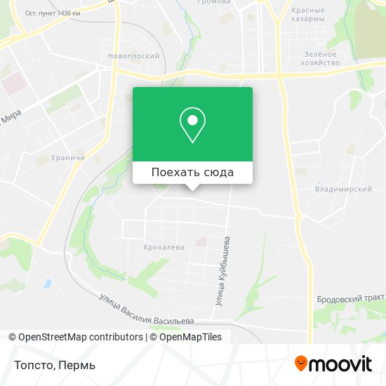 Карта Топсто