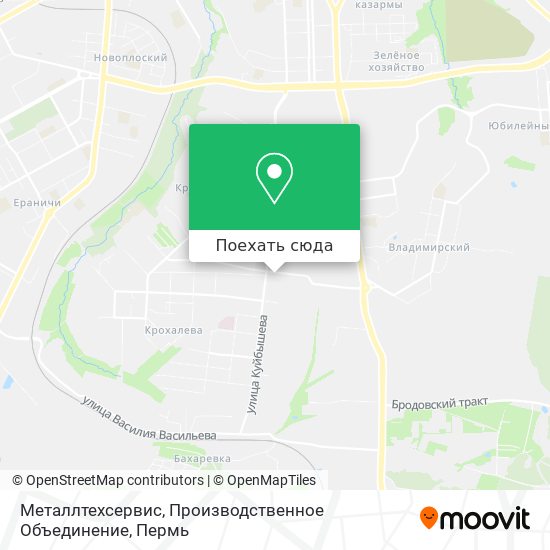 Карта Металлтехсервис, Производственное Объединение