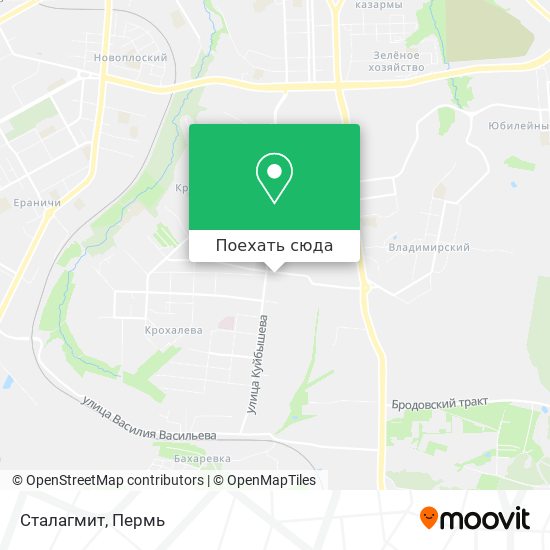 Карта Сталагмит