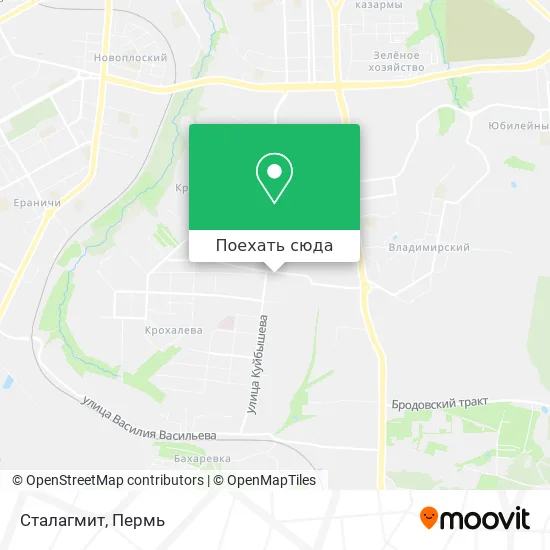 Карта Сталагмит