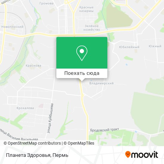 Карта Планета Здоровья