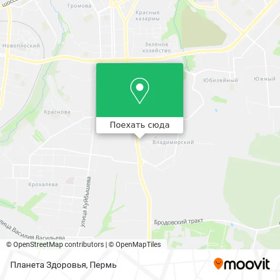 Карта Планета Здоровья