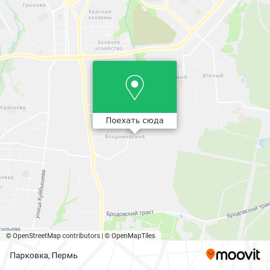 Карта Парковка