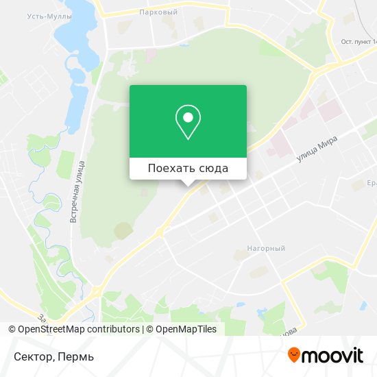Карта Сектор