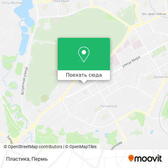 Карта Пластика