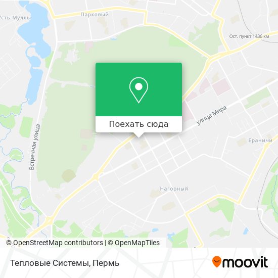 Карта Тепловые Системы