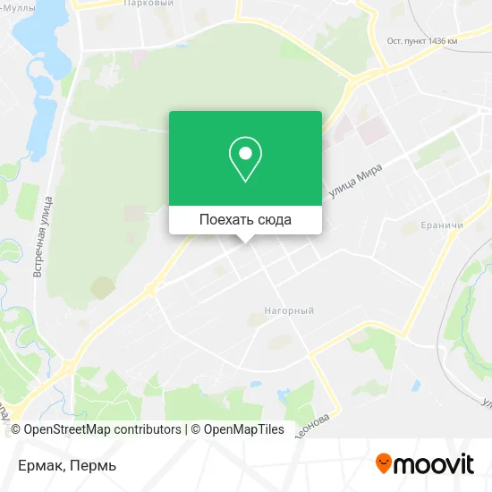 Карта Ермак