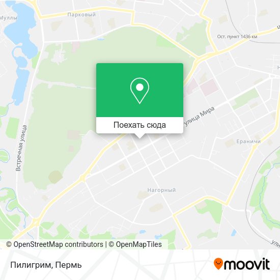 Карта Пилигрим