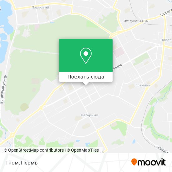 Карта Гном
