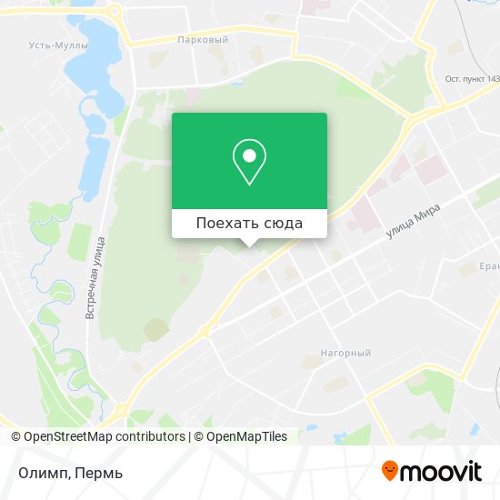 Карта Олимп