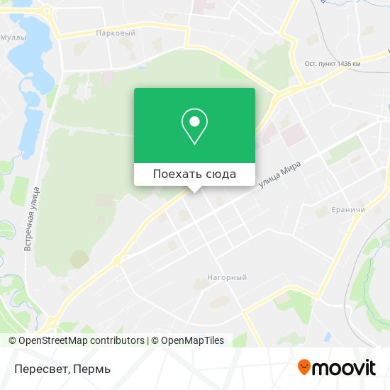 Карта Пересвет