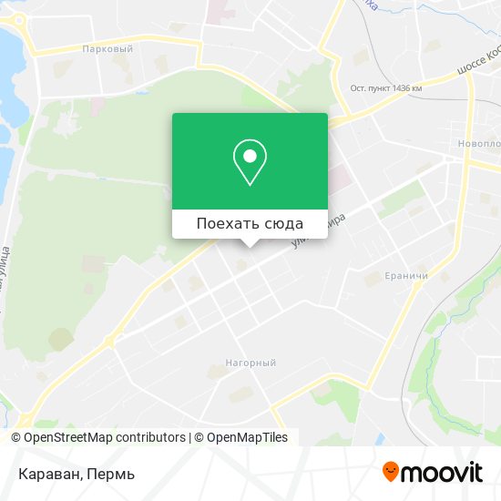 Карта Караван
