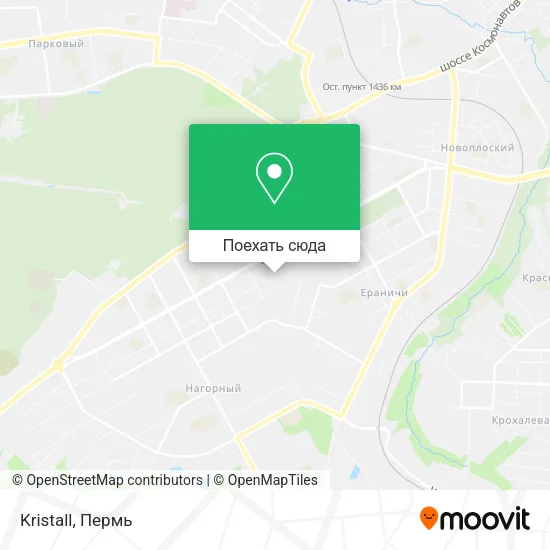 Карта Kristall