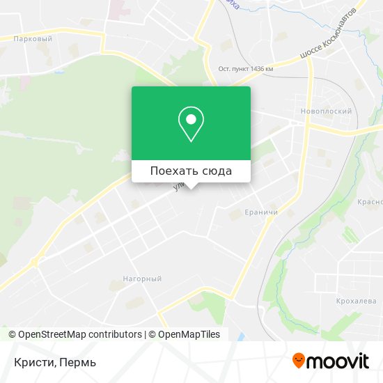 Карта Кристи