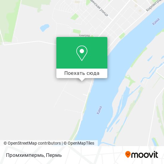 Карта Промхимпермь