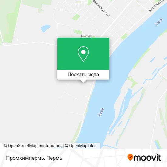 Карта Промхимпермь